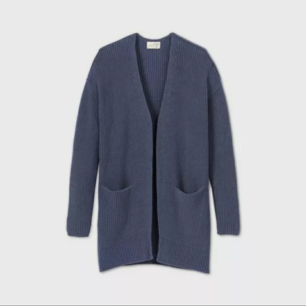 Navy Blue Cardigan